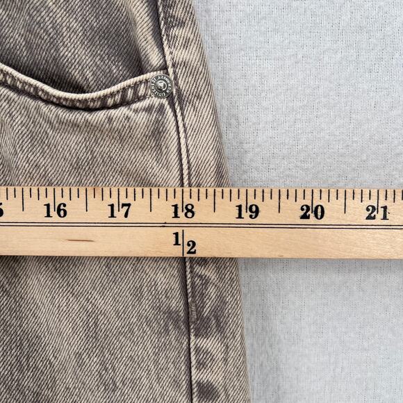 CITIZENS OF HUMANITY Denim Jumpsuit Womens Small Gray Short Sleeve Lucie Romper - Picture 13 of 15